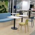 Engie South East Asia | Product Seen: [Plug + Square Leg Side Chair, Hangon Halved-Arm Chair & Customised Laminated Table + Cosson Table Base]